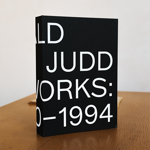 Donald Judd Artworks: 1970-1994